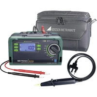 Gossen Metrawatt METRISO INTRO-Set Isolationsmessgerät 250 V, 500 V, 1000V 10 GΩ Gossen Metrawatt METRISO INTRO-Set Isolationsmessgerät 250 V, 500 V, 1000V 10 GΩ