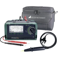 Gossen Metrawatt METRISO PRO-Set Isolationsmessgerät 50 V, 100 V, 250 V, 500 V, 1000V 1 TΩ Gossen Metrawatt METRISO PRO-Set Isolationsmessgerät 50 V, 100 V, 250 V, 500 V, 1000V 1 TΩ