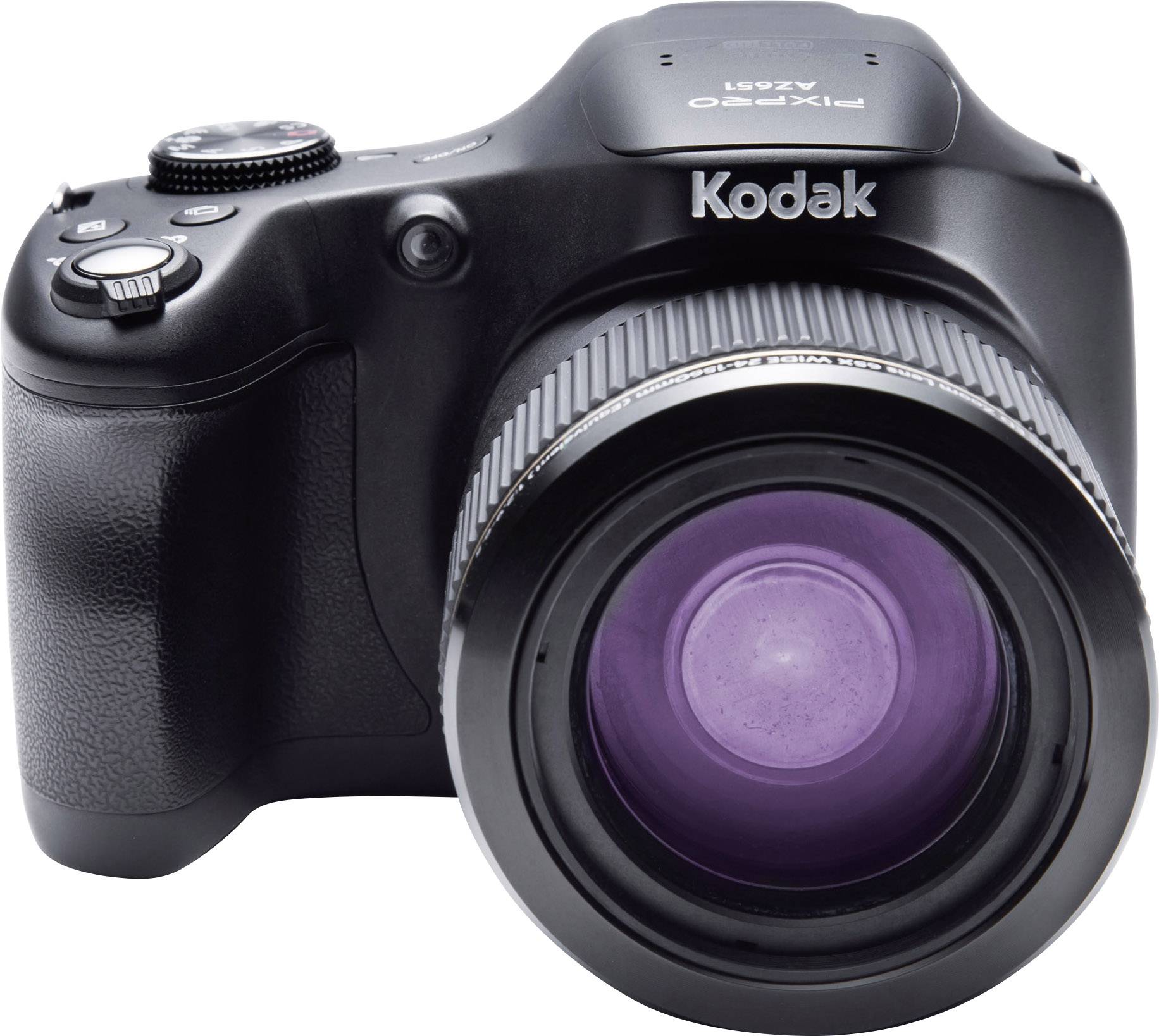 Kodak PIXPRO Astro Zoom AZ-651 Digitalkamera 20 Megapixel Opt. Zoom: 65 x Schwarz