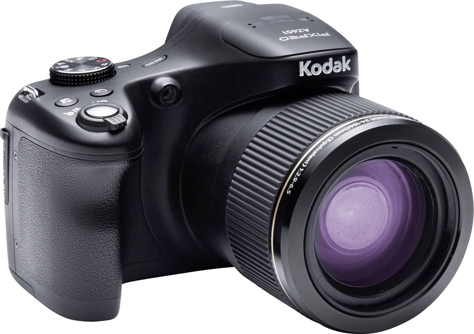 Kodak PIXPRO Astro Zoom AZ-651 Digitalkamera 20 Megapixel Opt. Zoom: 65 x Schwarz