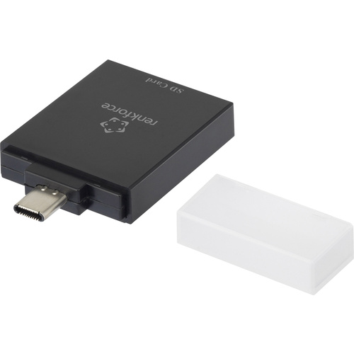 Renkforce CR39e-USB Externer Speicherkartenleser USB-C™ Schwarz
