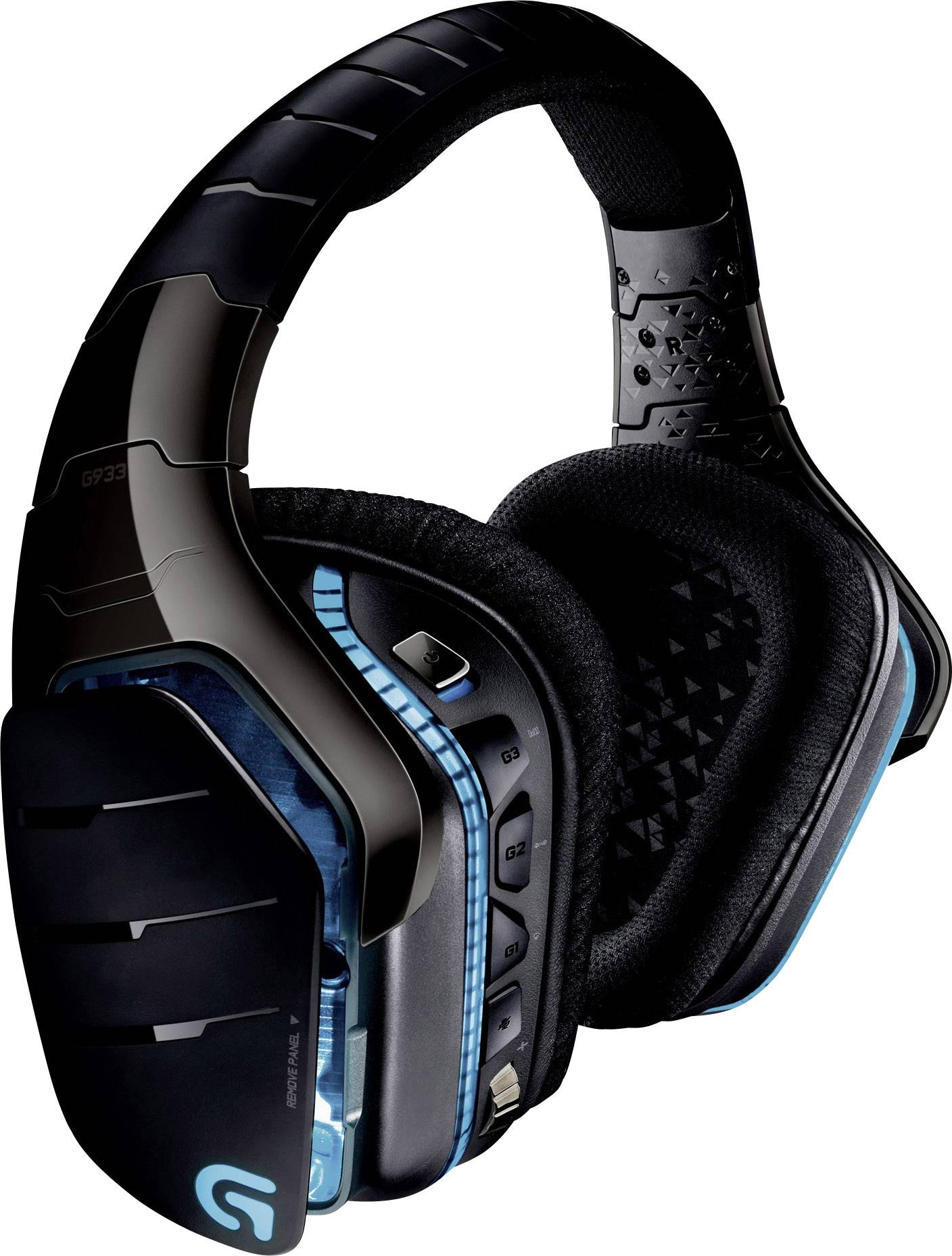 Logitech Gaming G933 Artemis Spectrum Gaming Headset USB, 3.5 mm Klinke schnurlos Over Ear Schwarz