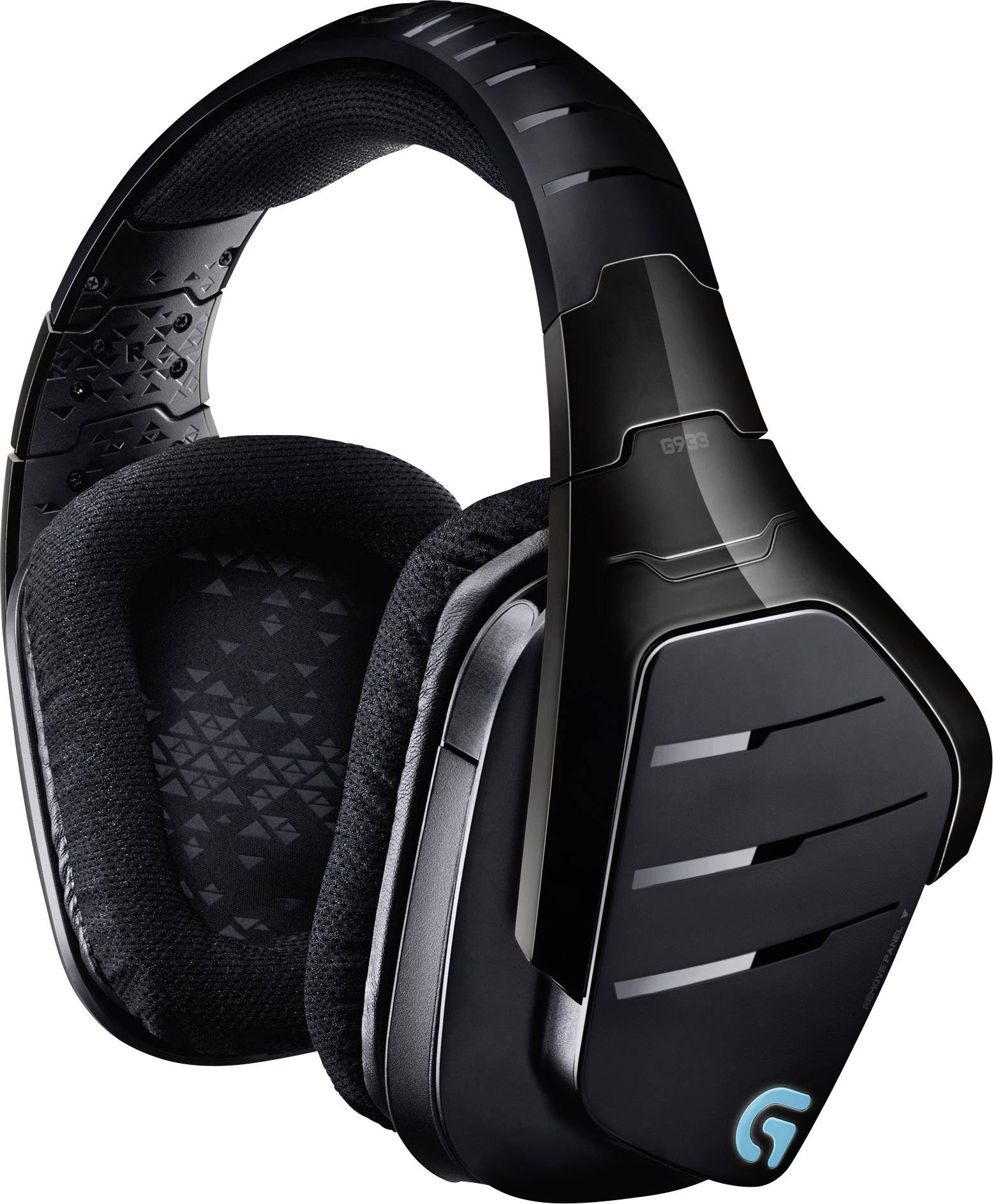 Logitech Gaming G933 Artemis Spectrum Gaming Headset USB, 3.5 mm Klinke schnurlos, schnurgebunden Over Ear Schwarz 7.1 Surround