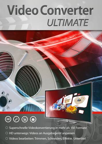 Markt & Technik VideoConverter Ultimate Vollversion, 1 Lizenz Windows Videobearbeitung