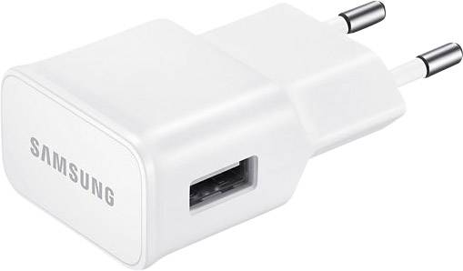Samsung EP-TA200EWE USB Ladegerät 15 W 1x USB-A, 1x Micro-USB Weiß Schnellladegerät
