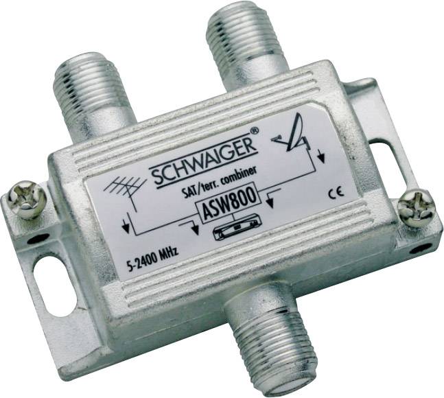 Schwaiger ASW800-Serie Einspeiseweiche 5 - 2300 MHz
