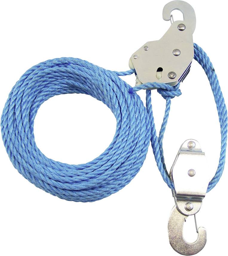 Berger & Schröter 10814 Universalflaschenzug Tragfähigkeit (mit Umlenkrolle) 220 kg