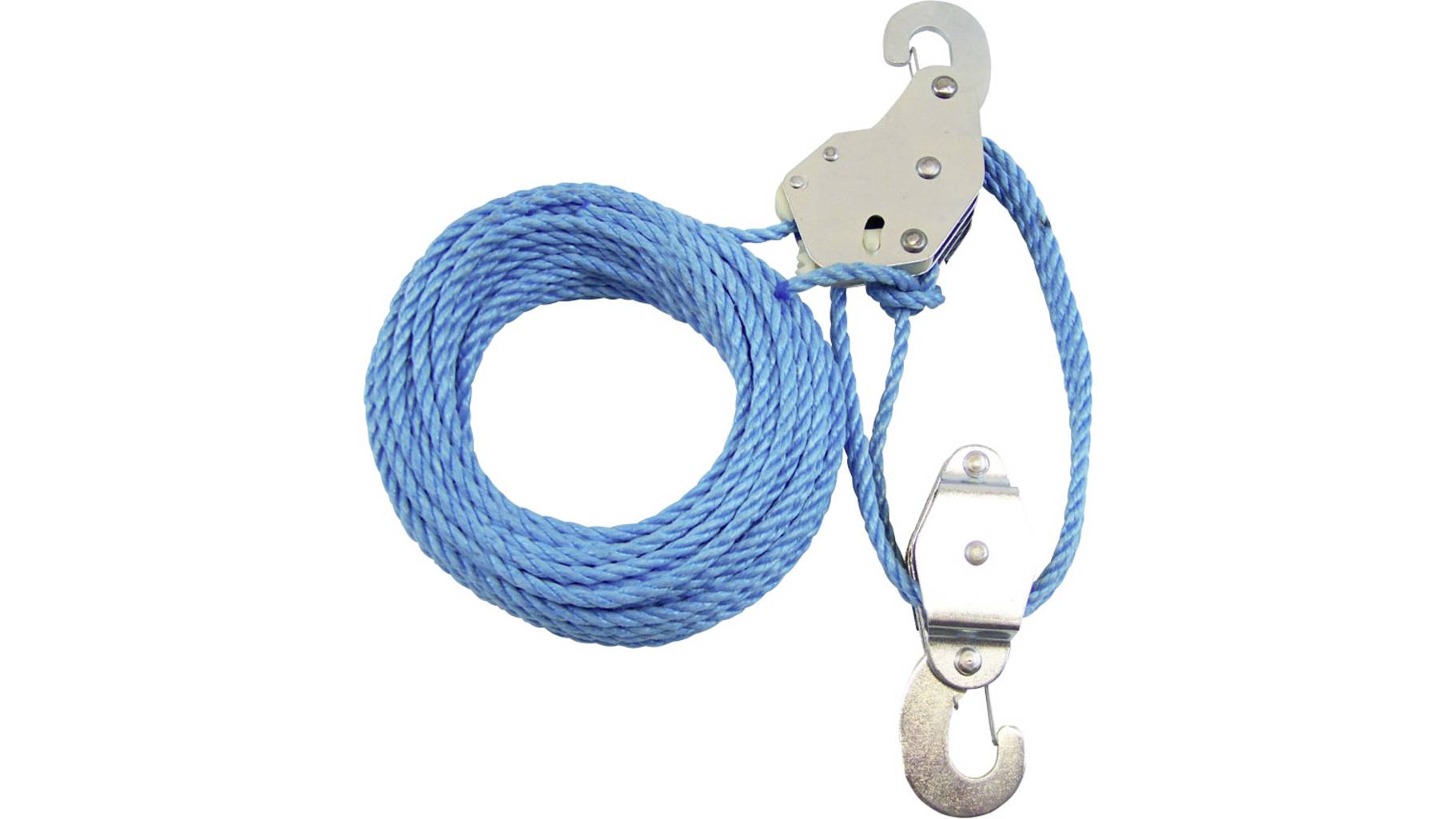 Carrucola Berger & Schröter 60004 - Polipropilene, 8 Pulegge, 400 Kg, Con Fune 20m - Foto 10