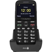 Primo by DORO 366 Senioren-Handy mit Ladestation, SOS Taste Schwarz Primo by DORO 366 Senioren-Handy mit Ladestation, SOS Taste Schwarz