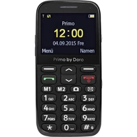 Primo by DORO 366 Senioren-Handy mit Ladestation, SOS Taste Schwarz Primo by DORO 366 Senioren-Handy mit Ladestation, SOS Taste Schwarz