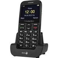 Primo by DORO 366 Senioren-Handy mit Ladestation, SOS Taste Schwarz Primo by DORO 366 Senioren-Handy mit Ladestation, SOS Taste Schwarz