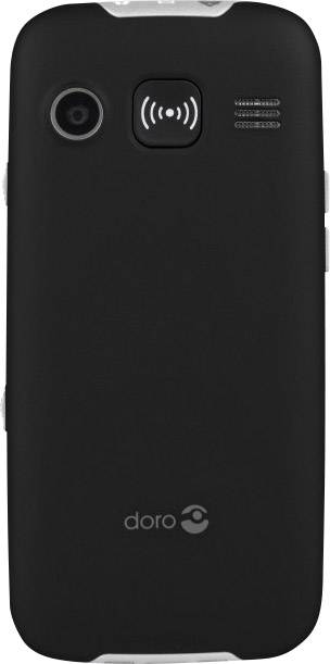 Primo by DORO 366 Senioren-Handy mit Ladestation, SOS Taste Schwarz