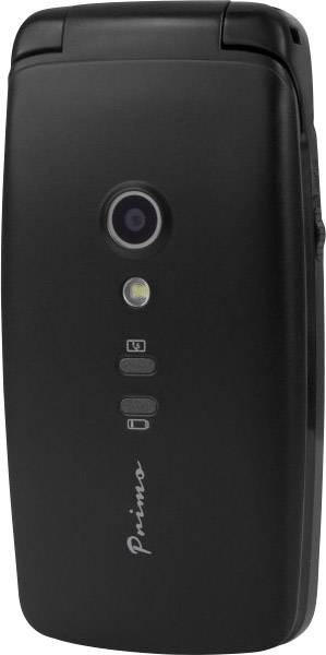 Primo by DORO 406 Senioren-Klapp-Handy mit Ladestation, SOS Taste Schwarz