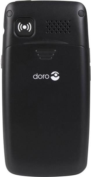 Primo by DORO 406 Senioren-Klapp-Handy mit Ladestation, SOS Taste Schwarz