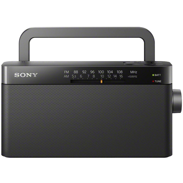 Sony ICF-306 Kofferradio UKW, MW Schwarz