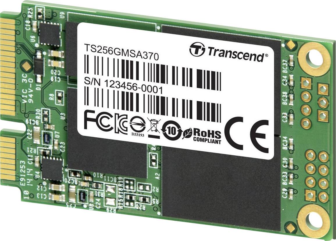 Transcend 370 256 GB Interne mSATA SSD mSATA Retail TS256GMSA370