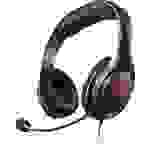 Creative Sound Blaster Blaze Gaming Headset 3.5 mm Klinke schnurgebunden Over Ear Schwarz, Rot Stereo