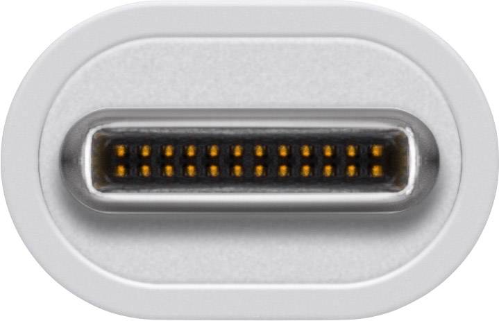 Goobay 66274 USB-Hub 4 Port USB-A (USB 3.2 Gen 1) mit USB-C® Stecker Weiß 66274