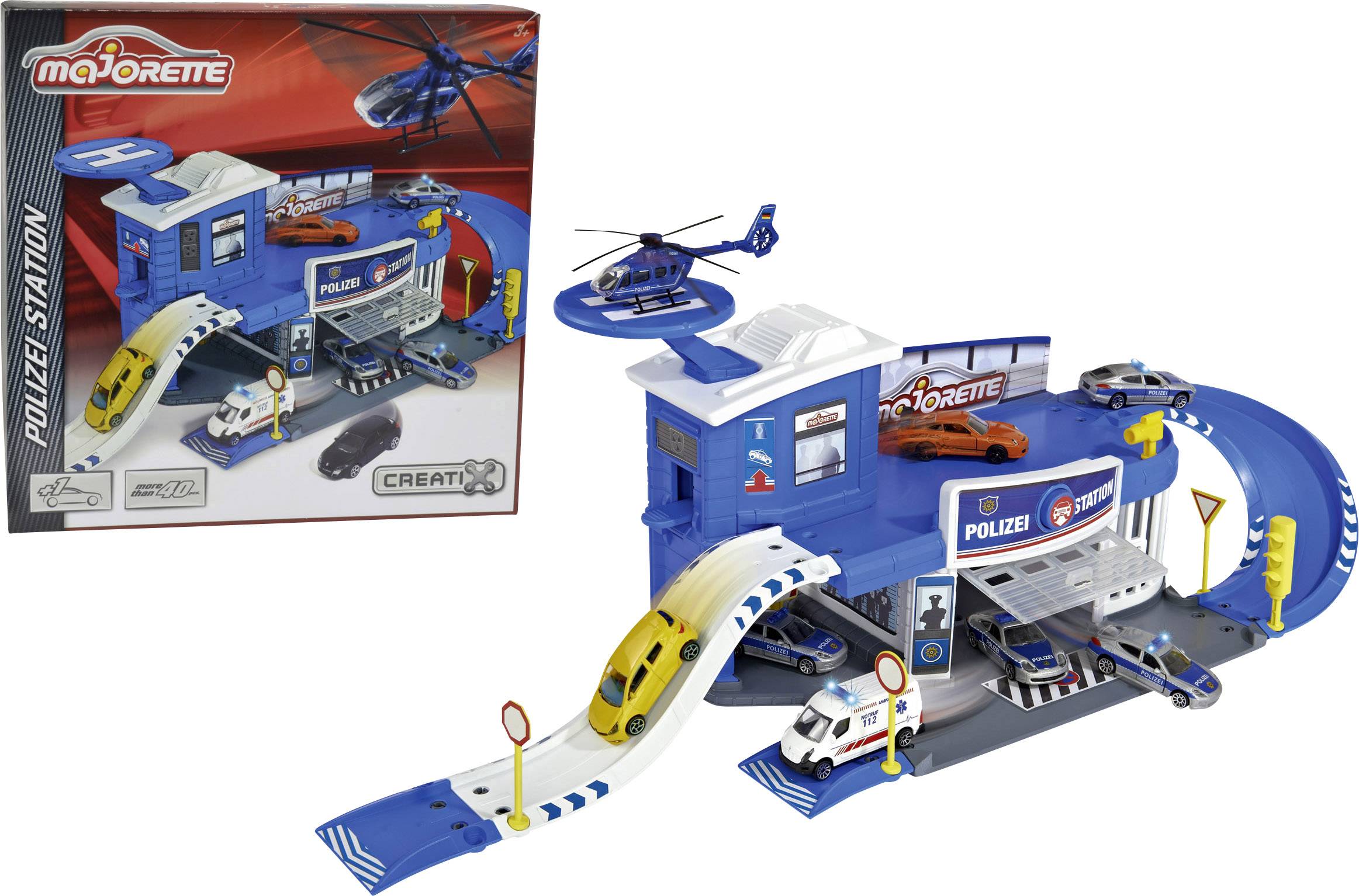 CREATIX POLIZEI STATION UND AUTO