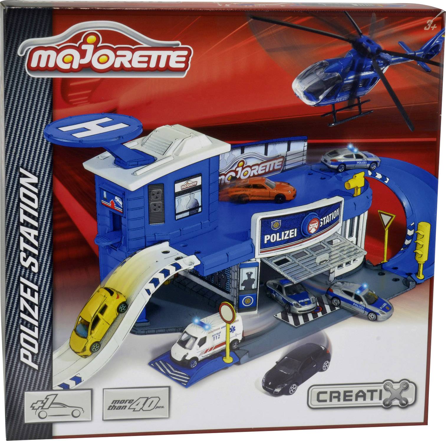 CREATIX POLIZEI STATION UND AUTO