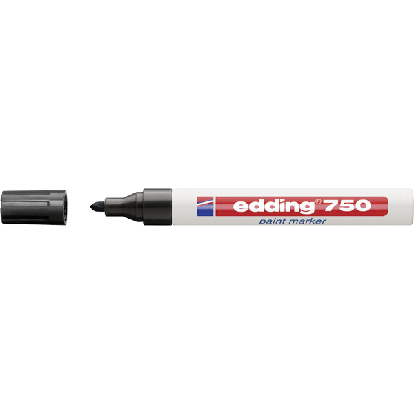 Edding 750 paint marker 4-750001 Lackmarker Schwarz 2 mm, 4mm