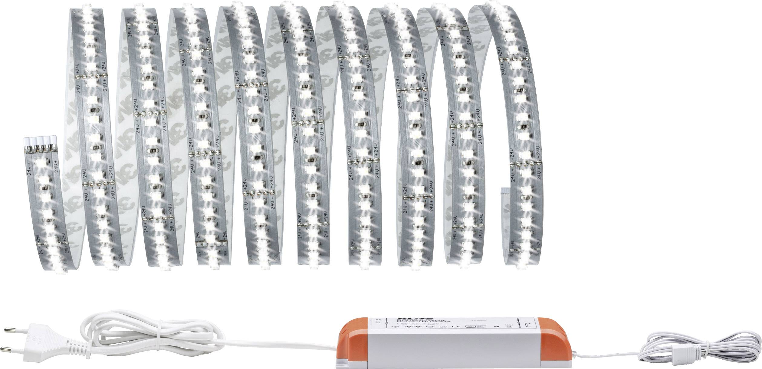 Paulmann MaxLED 1000 70589 LED-Streifen-Basisset mit Stecker 24V 3m Tageslichtweiß 1St.