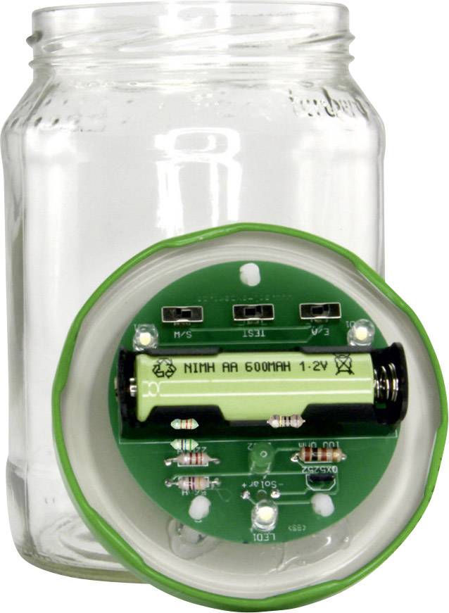 Sol Expert 78889 Gurkenglaslampe Lötbausatz Gurkenglas