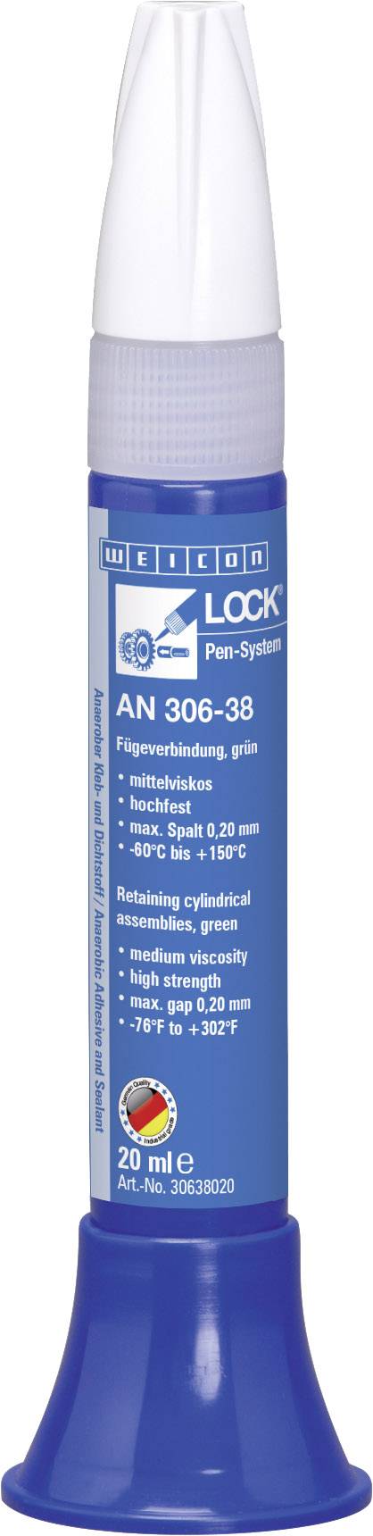 WEICON LOCK® AN 306-38 Fügeverbindung 10016443 20 ml