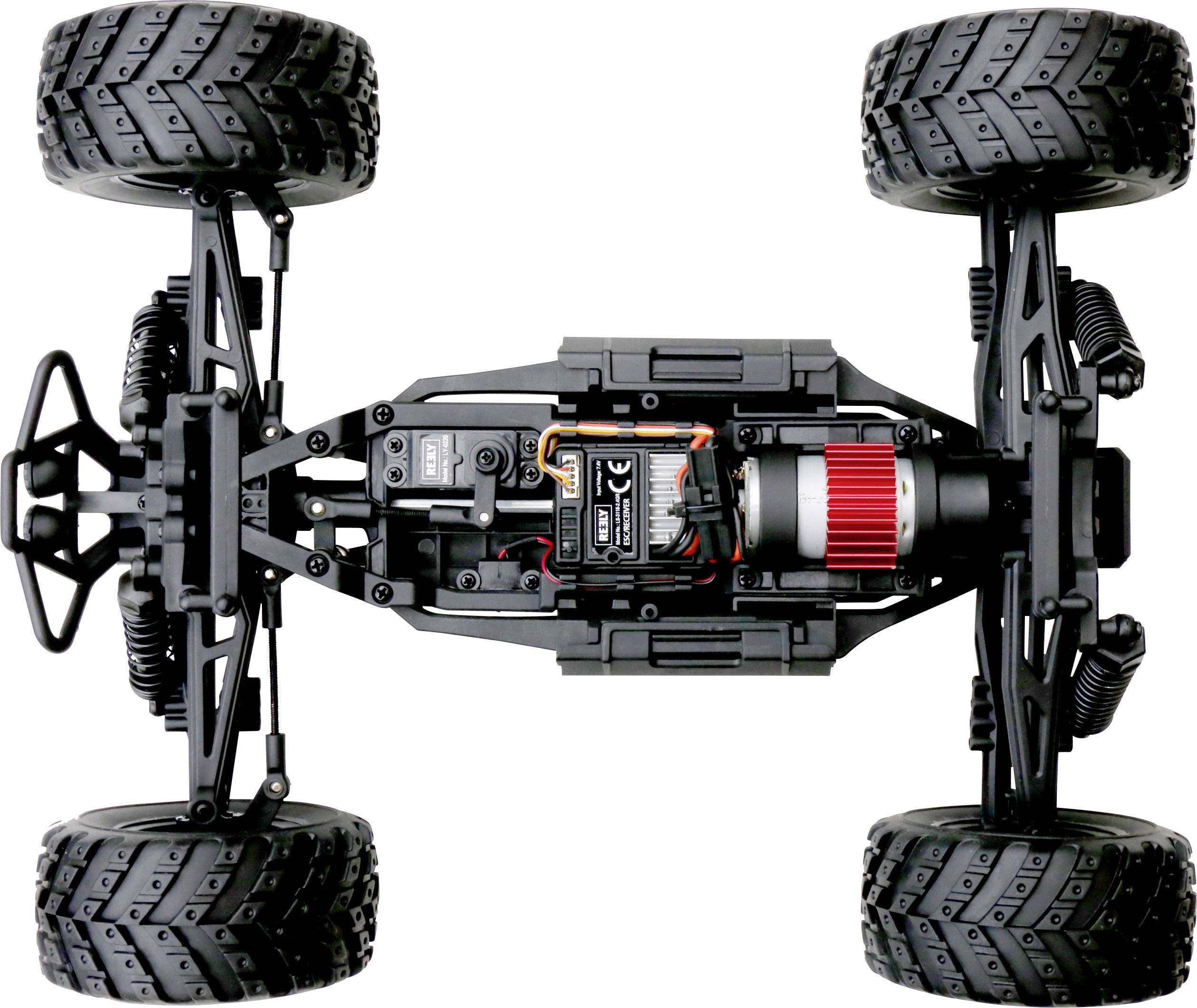 Reely Core Brushed 1:10 XS RC Modellauto Elektro Monstertruck Allradantrieb (4WD) RtR 2,4GHz