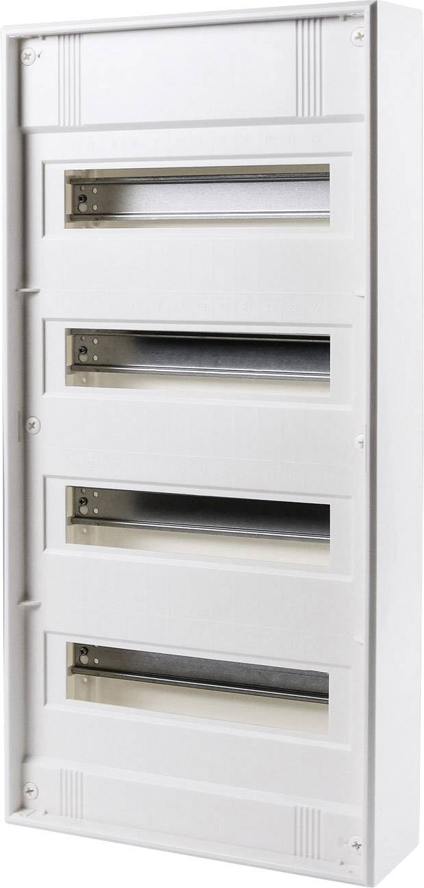 F-Tronic 7220062 APV48+8PEN Verteilerschrank Aufputz Anzahl Teilungen = 56 Anzahl Reihen = 4