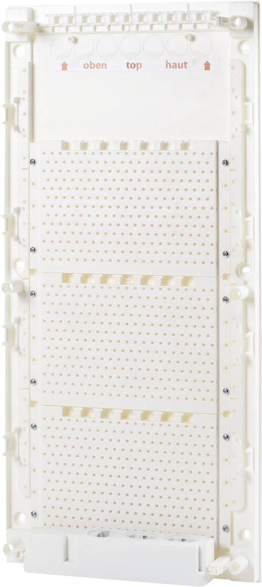 F-Tronic 7220088 APV48K Verteilerschrank Aufputz Anzahl Teilungen = 12 Anzahl Reihen = 4 Inhalt 1 St.