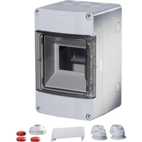 F-Tronic 7240026 APV4 Verteilerschrank Aufputz Anzahl Teilungen = 4 Anzahl Reihen = 1 Inhalt 1St. F-Tronic 7240026 APV4 Verteilerschrank Aufputz Anzahl Teilungen = 4 Anzahl Reihen = 1 Inhalt 1St.