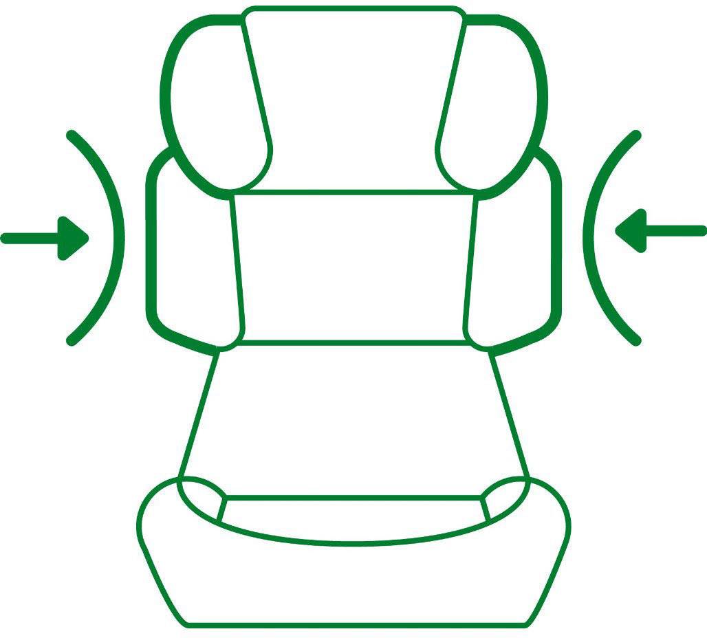 Cybex Solution X-Fix Kindersitz, Pure Black