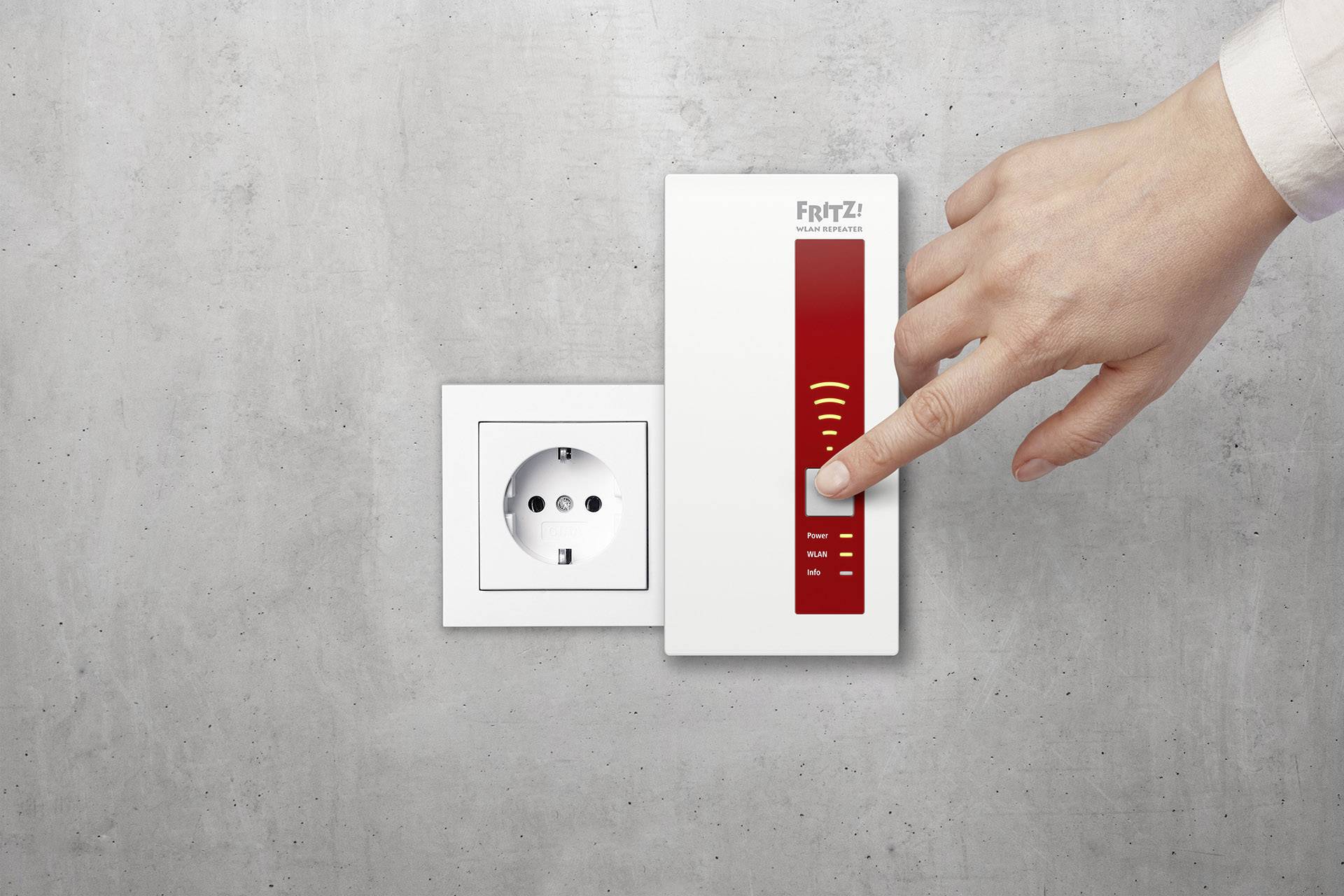 Fritz! WLAN Repeater FRITZ!WLAN Repeater 1160 20002746 867 MBit/s Mesh-fähig