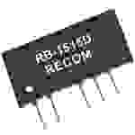 RECOM RB-0505D DC/DC-Wandler, Print 5 V/DC 5 V/DC 100mA 1W Anzahl Ausgänge: 2 x Inhalt 1St.