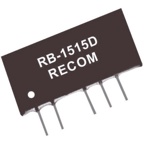 RECOM RB-1205D DC/DC-Wandler, Print 12 V/DC 5 V/DC, -5 V/DC 100mA 1W Anzahl Ausgänge: 2 x Inhalt 1St.