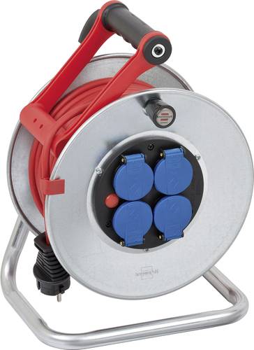 1199854 Kabeltrommel 25.00m Blau Frankreich-Stecker