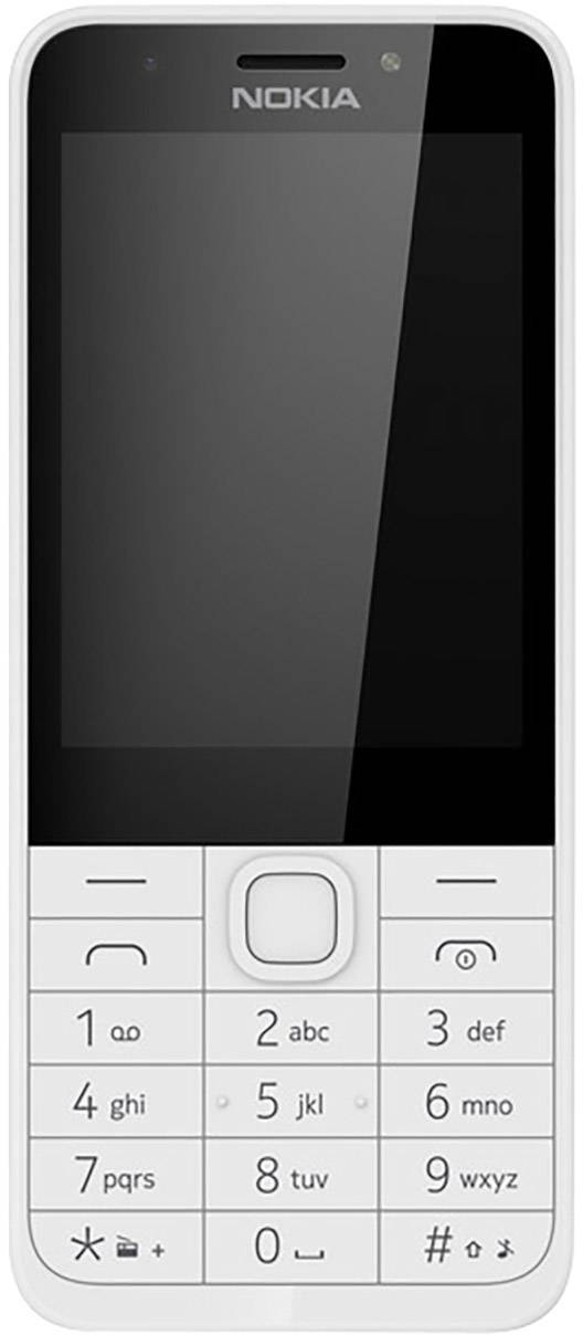 Nokia 230 Dual-SIM-Handy Silber