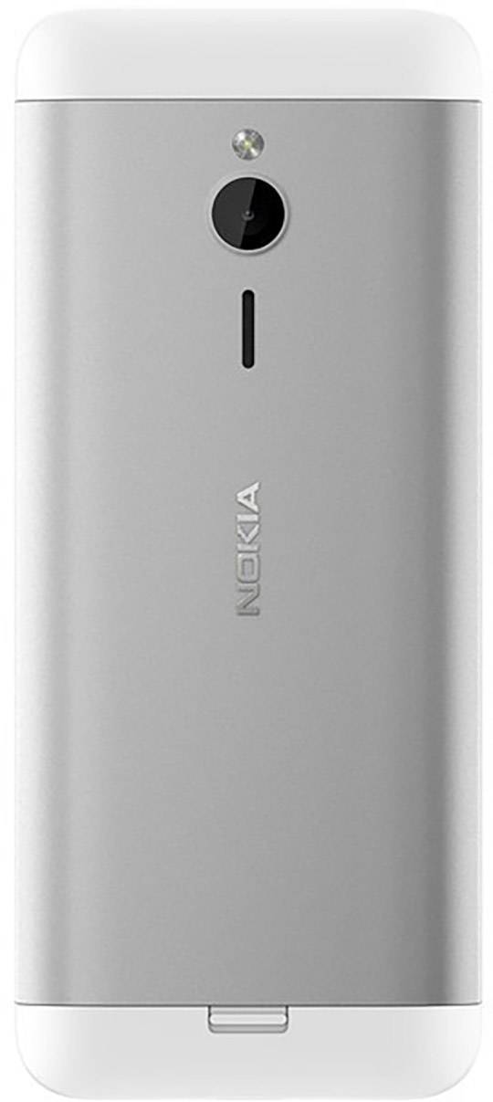 Nokia 230 Dual-SIM-Handy Silber