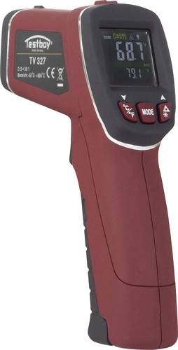 Testboy TV 327 Infrarot-Thermometer Optik 30:1 -50 bis +760°C Berührungslose IR-Messung, Kontaktme