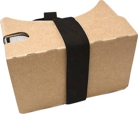 Renkforce Headmount Google 3D VR Virtual Reality Brille Braun