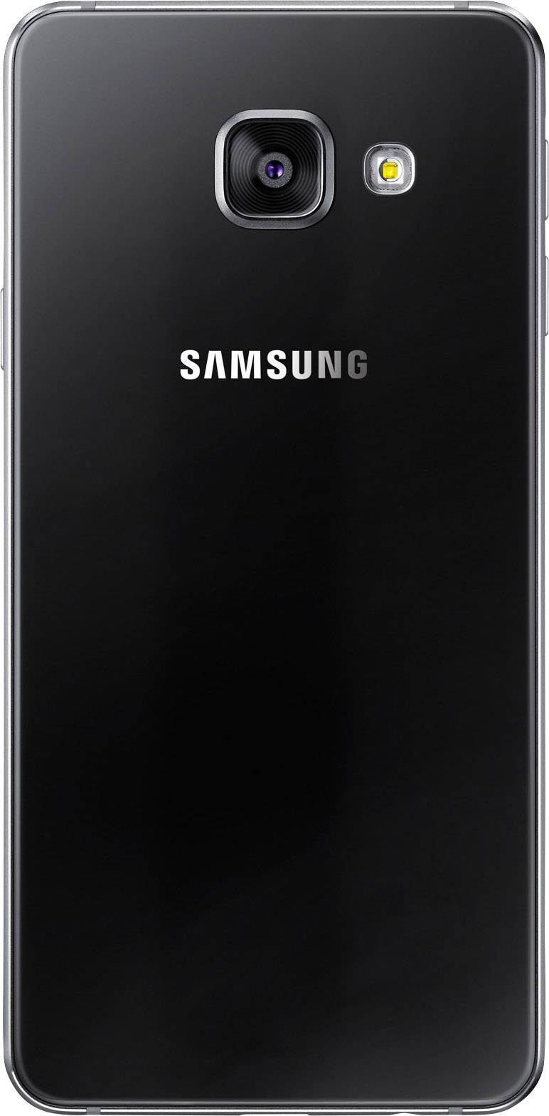 Samsung Galaxy A3 (2016) SM-A310F Smartphone 16 GB  () Schwarz Android™ 5.1 Lollipop Single-SIM