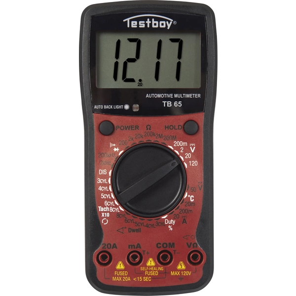 Testboy TB 65 Hand-Multimeter digital Anzeige (Counts): 1999 Testboy TB 65 Hand-Multimeter digital Anzeige (Counts): 1999