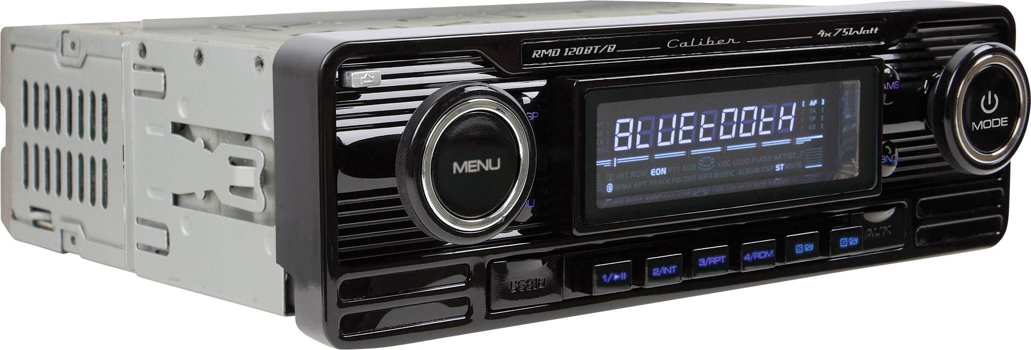 Caliber RMD-120BT/B Autoradio Retro Design, Bluetooth®-Freisprecheinrichtung