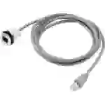 TRU Components RJ45-01 RJ45-Einbaubuchse 1408770 Buchse, Einbau, Stecker, gerade Polzahl Sensoren 8P8C Silber 1St. TRU Components RJ45-01 RJ45-Einbaubuchse 1408770 Buchse, Einbau, Stecker, gerade Polzahl Sensoren 8P8C Silber 1St.