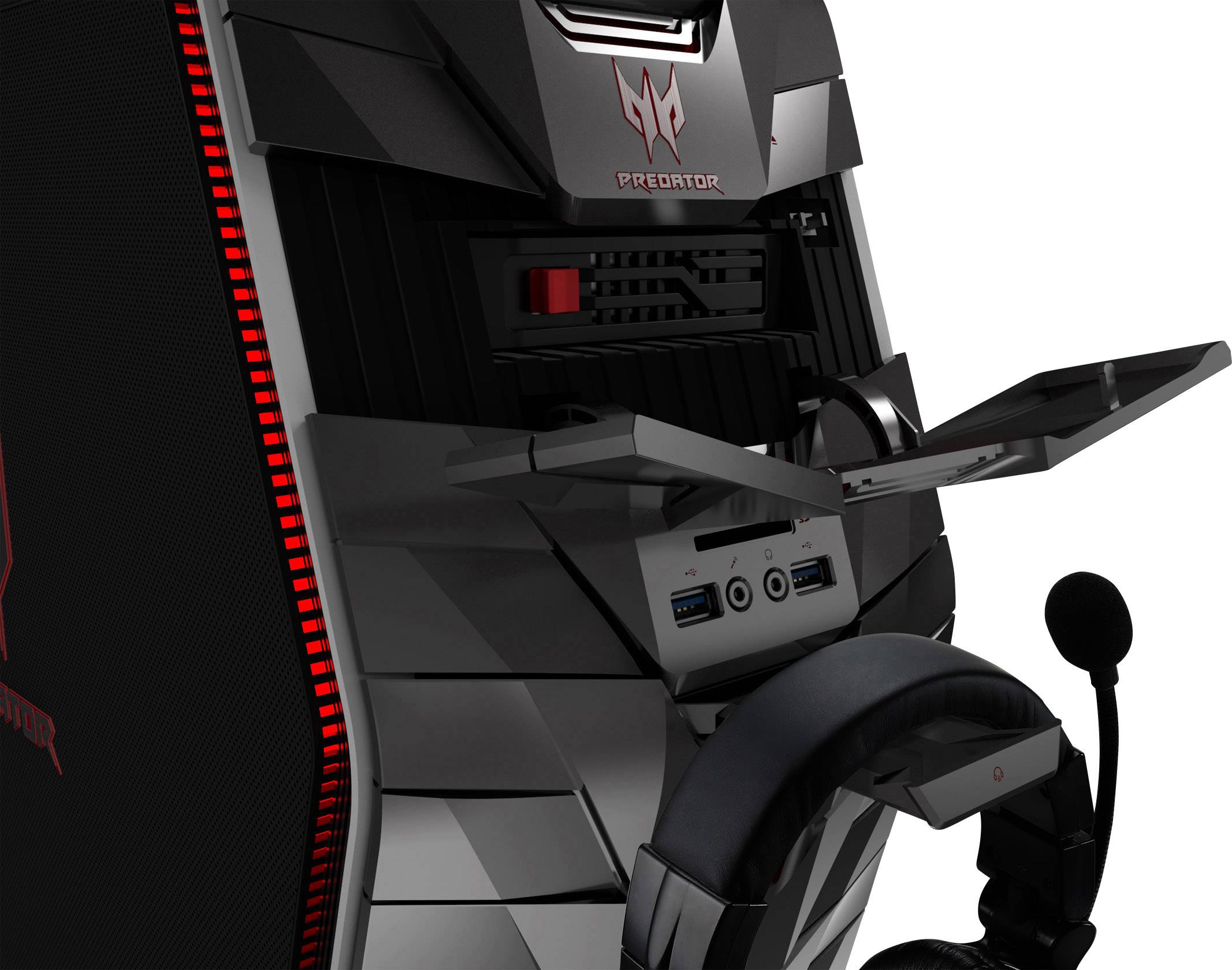 Acer Gaming PC Predator G6-710 () Intel® Core™ i7 i7-6700K 64 GB RAM 4 TB HDD 512 GB SSD DG.B1MEG.015