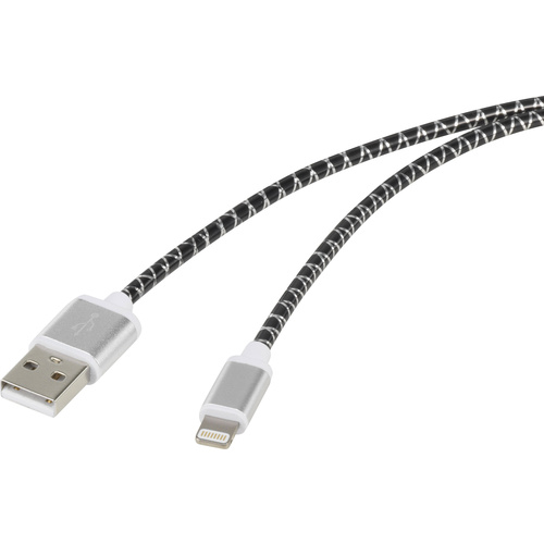 Renkforce Apple Lightning "Bling Bling" connection cable for Apple iPod/iPad/iPhone 1m