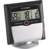 TFA Dostmann 30.5011 Luftfeuchtemessgerät (Hygrometer) 0% rF 99% rF Taupunkt-/Schimmelwarnanzeige TFA Dostmann 30.5011 Luftfeuchtemessgerät (Hygrometer) 0% rF 99% rF Taupunkt-/Schimmelwarnanzeige