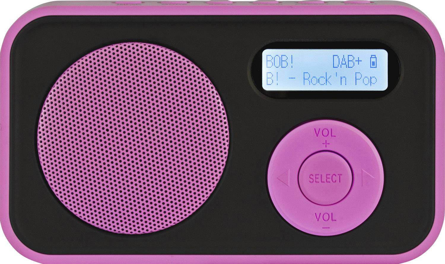 Imperial Dabman 12 Kofferradio wiederaufladbar Pink