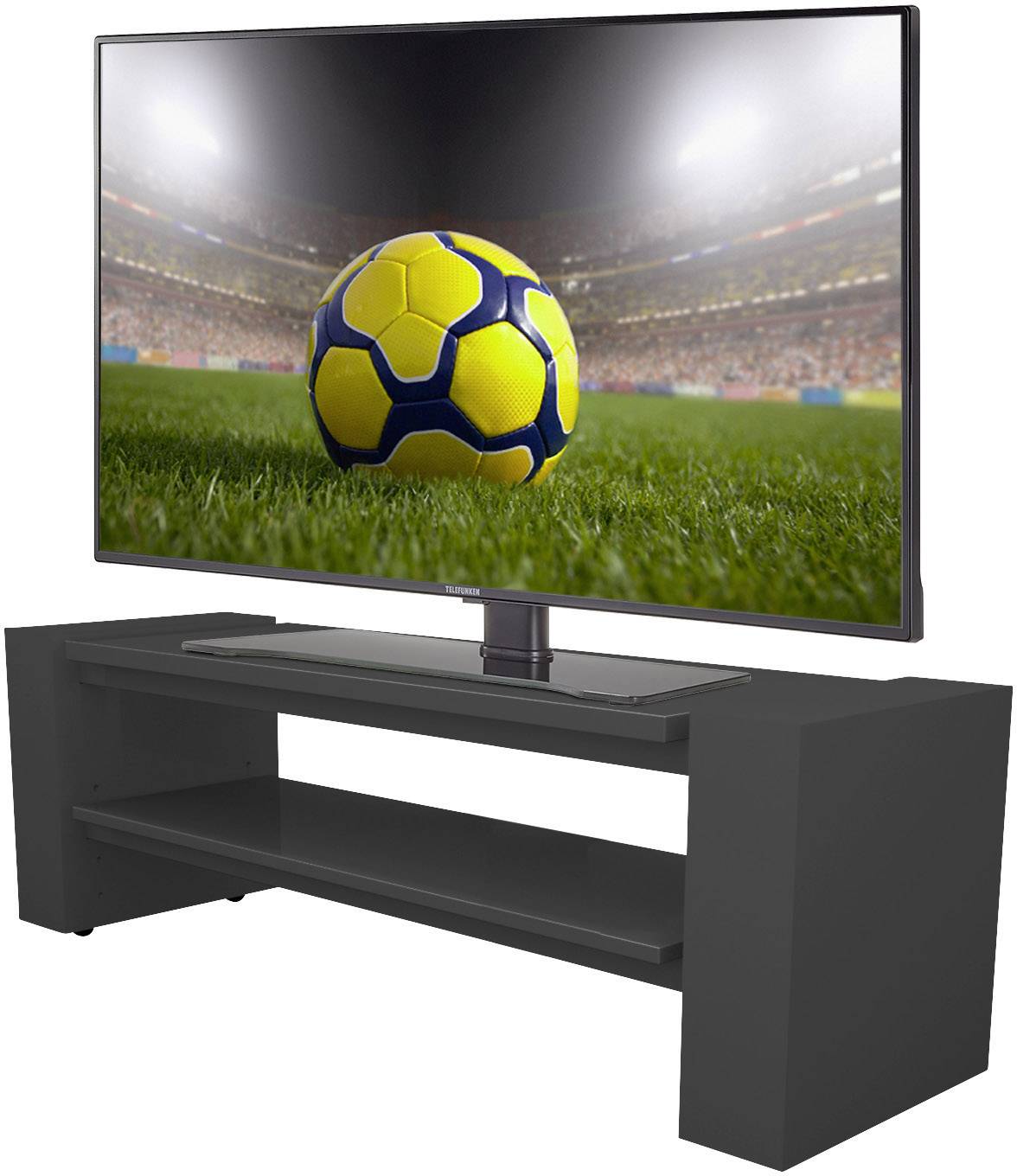 SpeaKa Professional SP-TT-01 TV-Standfuß Höhenverstellbar 61cm (24") - 106,7cm (42") Starr